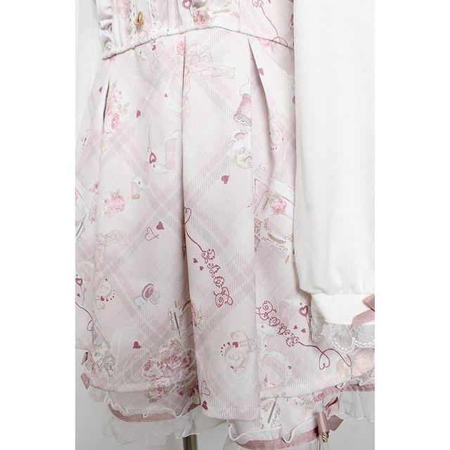 LIZ LISA / Sewing Bear柄セットアップ 0 ピンク Y-26-02-05-064-LO-OP