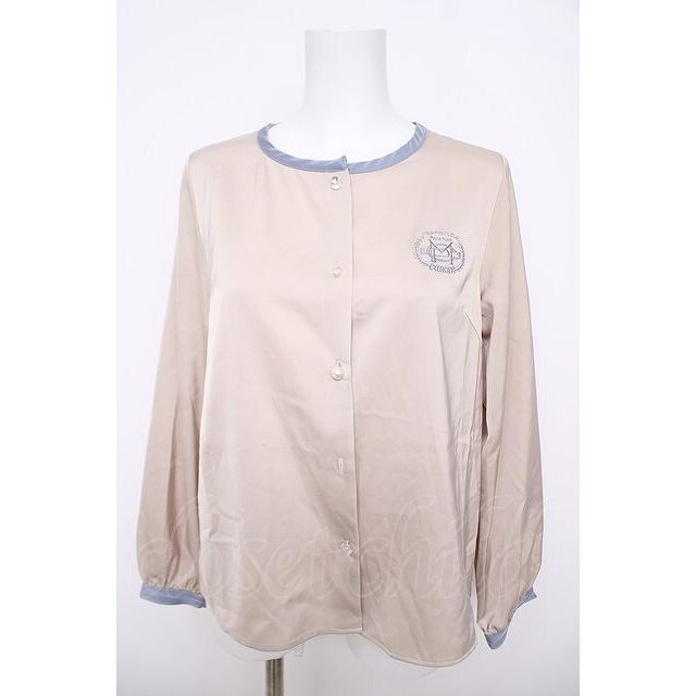 Maison de FLEUR Petite Robe canone / ラウンドネックブラウス 