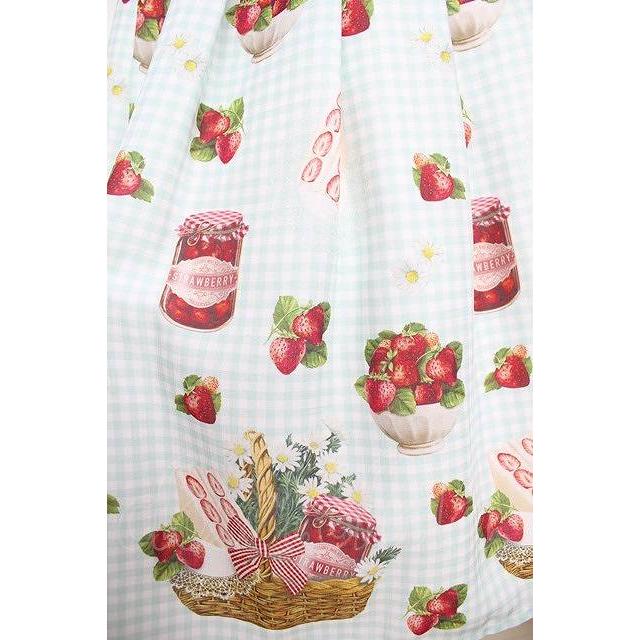 Melody BasKet / Strawberry picnicセーラー風ノースリーブワンピース