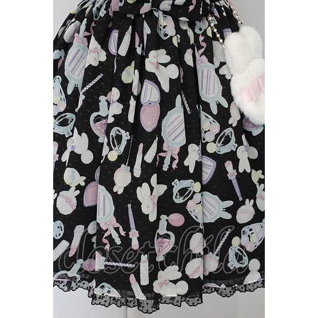 Angelic Pretty / Fluffy Puff Bunnyスカート 黒