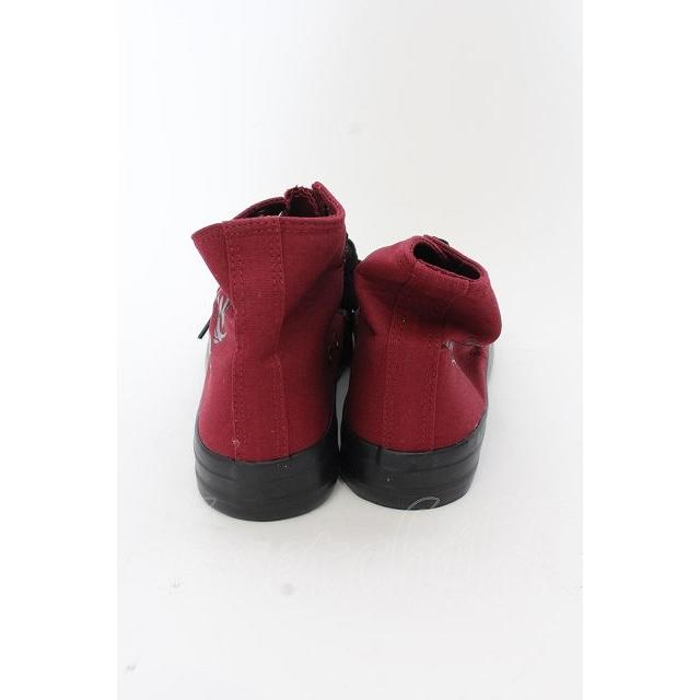 ワインレッド ハイカットスニーカー Amazon | [セレブル] スニーカー メンズ 靴 ハイカット 白 黒