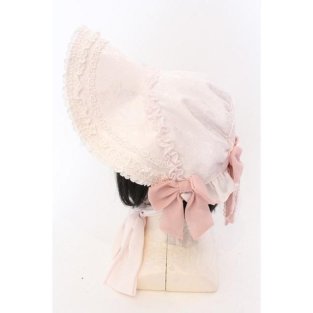 Angelic Pretty / ヴィクトリアプリンセスボンネット ピンク O-25-03