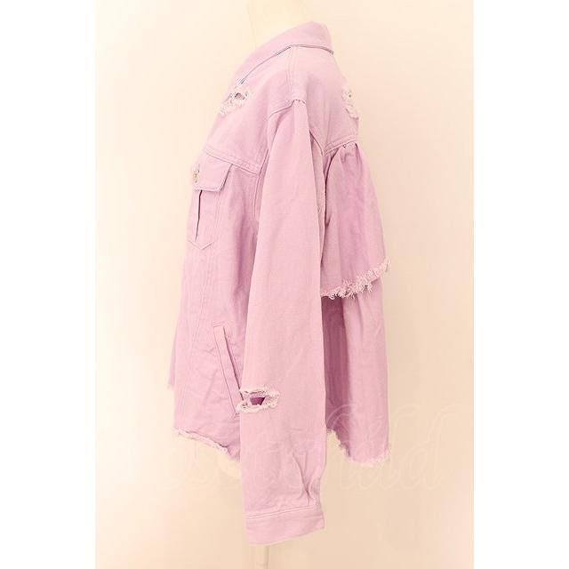 Candy Stripper / BACK FRILL JACKET 2 ラベンダー O-24-08-19