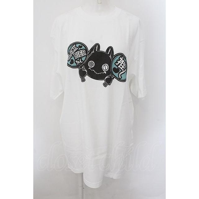SALE】NieR CLOTHING /ACK NieRちゃん推しTシャツ XL ホワイト O-24-10