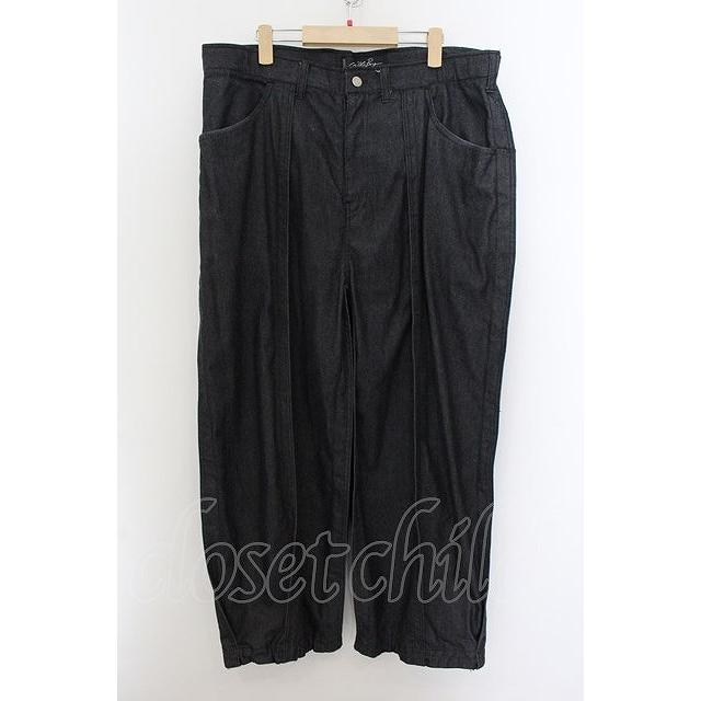 MILKBOY / BIG TUCK PANTS ブラック O-24-10-26-004-MB-PA-OW-ZI 