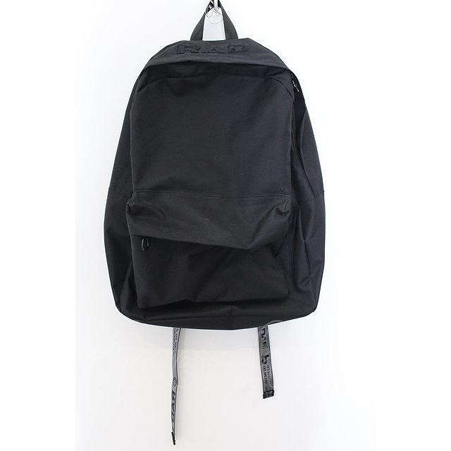 BLACK MORAL / RAD MARKET バックパック（ラージ） ブラック O-24-10