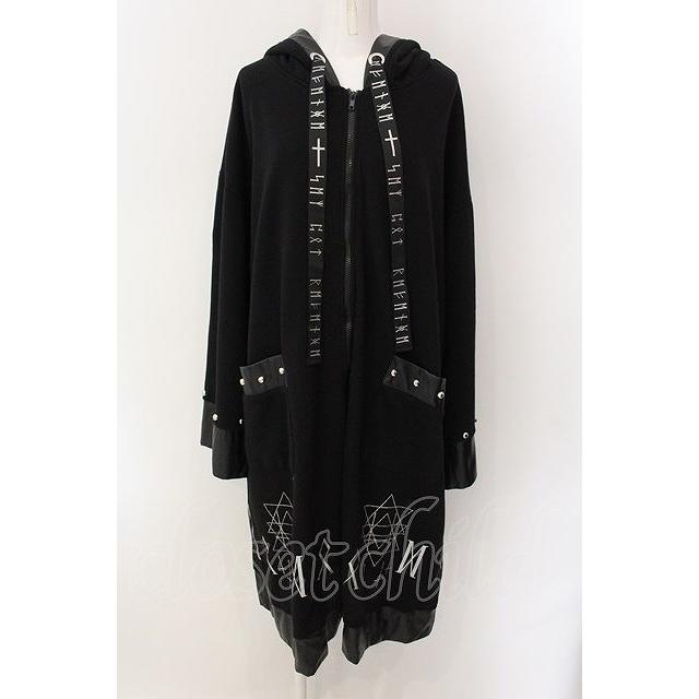 SEX POT ReVeNGe / SPR LOOSE BIG パーカー M ブラック O-25-01 SEX POT ReVeNGe / SPR LOOSE BIG パーカー M ブラック O-25-01