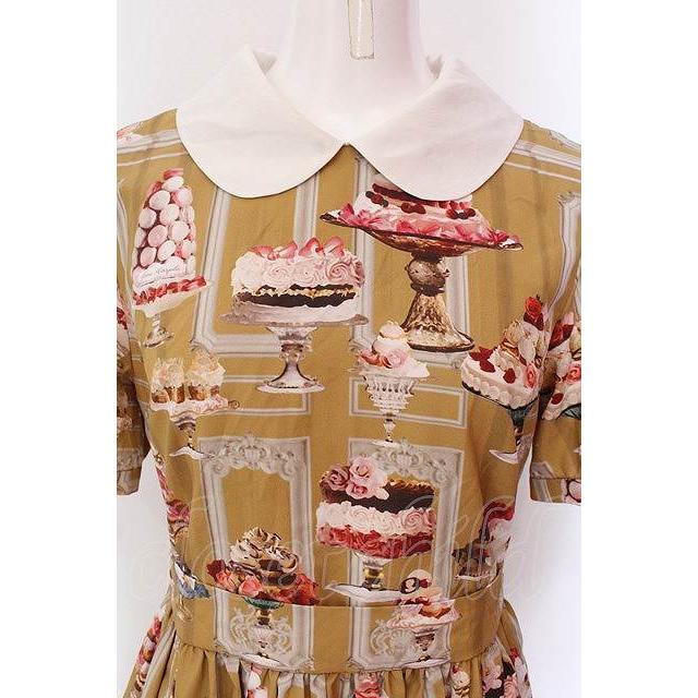 Jane Marple 2025AW ワンピース M Jane Marple / Sweets In The Palaceのワンピース M マスタード O-25