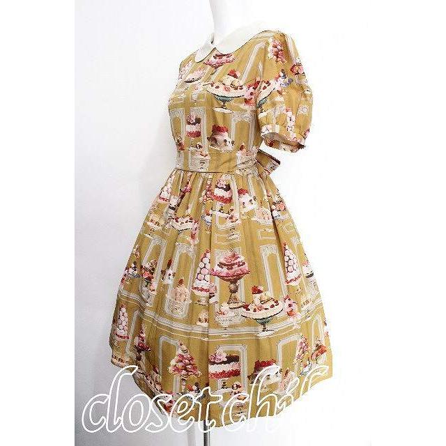 Jane Marple / Sweets In The Palaceのワンピース M マスタード S-26