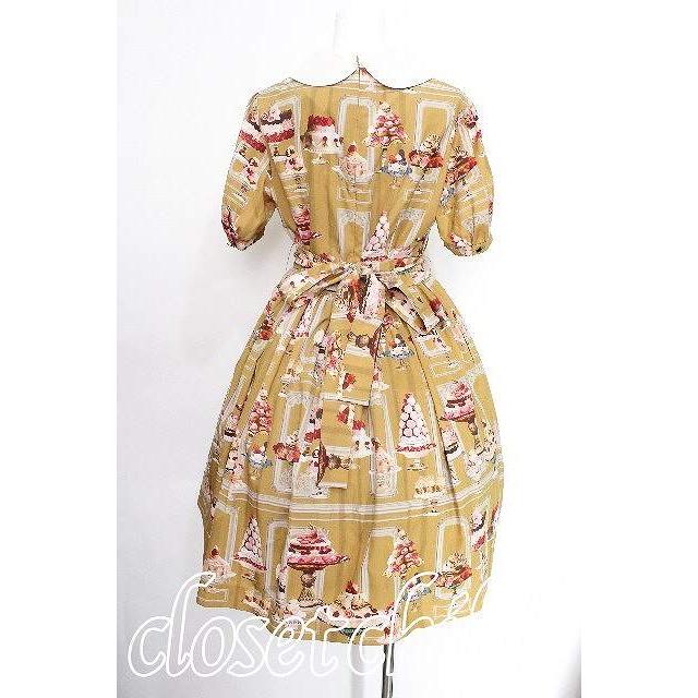 Jane Marple / Sweets In The Palaceのワンピース M マスタード S-26