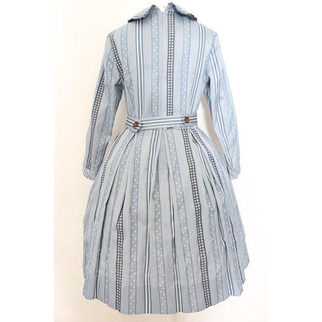Jane Marple / Ribbon jacquard stripeのドミトリードレス M  