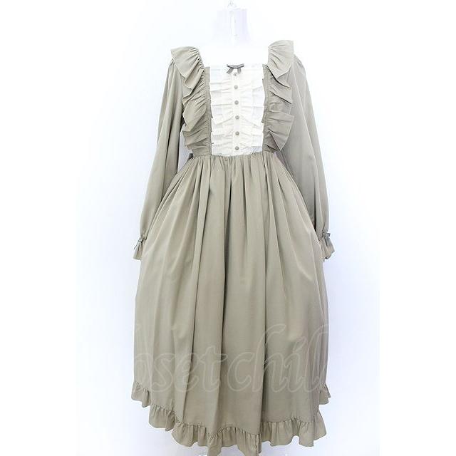 axes femme Kawaii / ソフィアワンピース M グリーン O-25-01-30-117