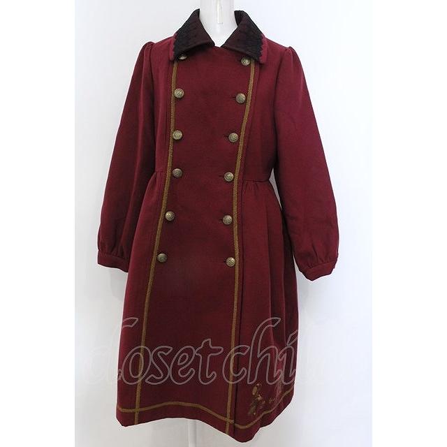 SALE】axes femme POETIQUE / ふしぎの国のアリスコート M ワイン O-25 