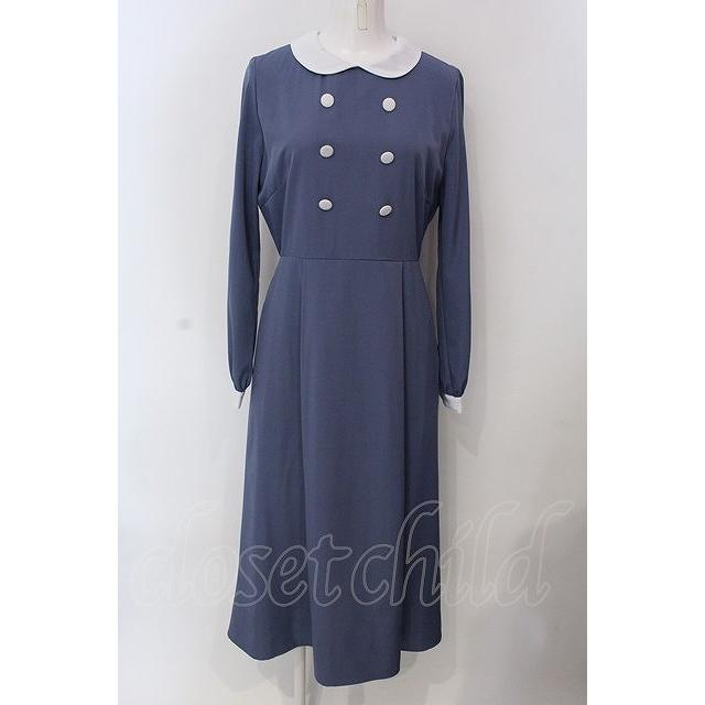 LEBECCA boutique / 快適な空の旅とワンピース ブルー O-25-03