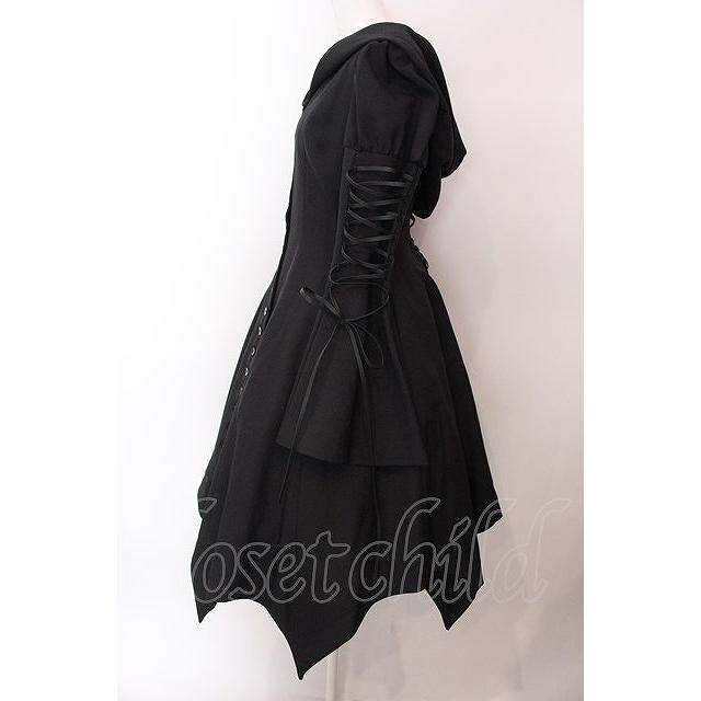 ATELIER BOZ ブラックワンピース ATELIER BOZ / カトレアワンピース L ブラック O-25-02-24-006-EL-OP