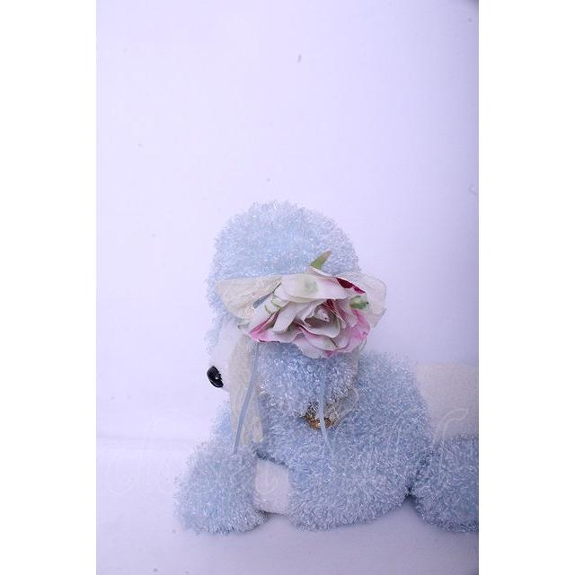 【激レア非売品】ジーザスディアマンテ プードル ぬいぐるみ ピンク パール JESUS DIAMANTE / プードルぬいぐるみ（伏せポーズ） サックス O-26-01
