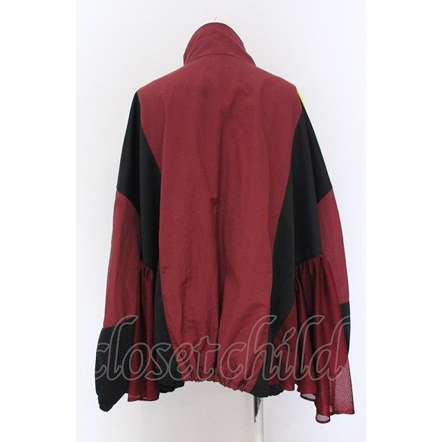 Candy Stripper / CND SWITCHED NYLON BLOUSON ブルゾン F ボルドー