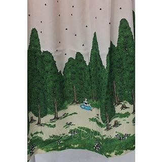 フランシュリッペ　Disney白雪姫スカート　M Franche Lippee / 白雪姫柄スカート M ピンク O-25-04-17-036-LO