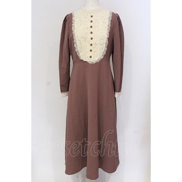 SALE】an another angelus / クレリックレースヨーク切替ロング 