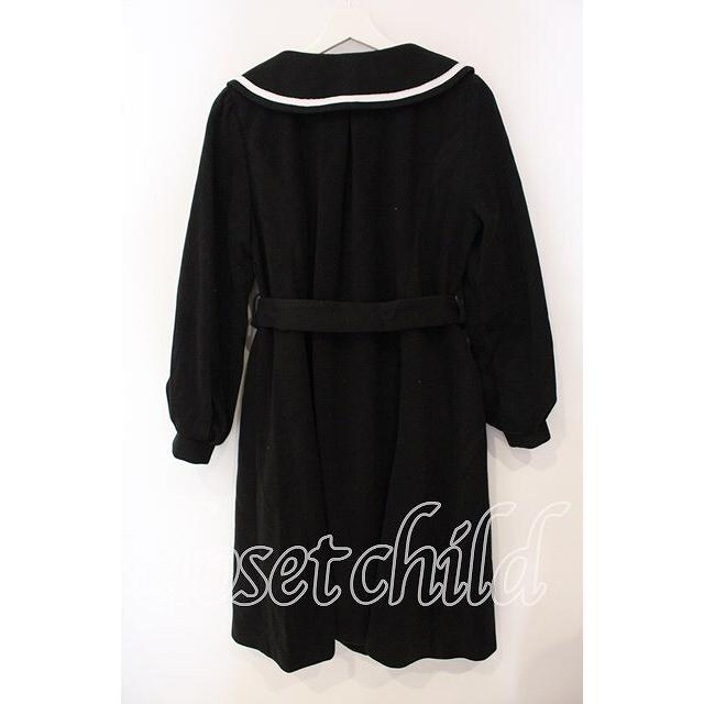 SALE】axes femme POETIQUE / セーラーデザインコート M クロ O