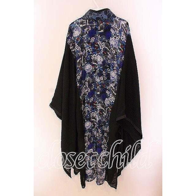 Qutie Frash チャイナ着物ロングカーデ Qutie Frash チャイナ着物ロングカーデ カーディガン / Cardigan