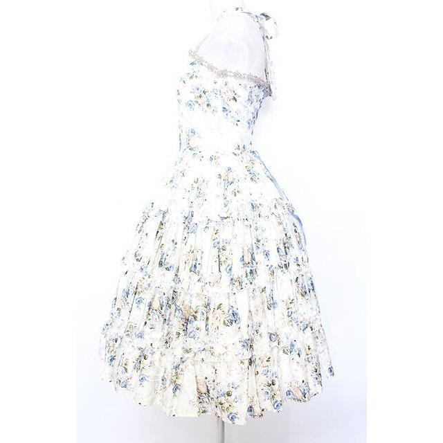 Victorian maiden / ロココブーケブリジットワンピース ロココブルー O