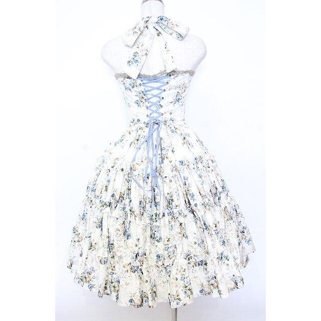 Victorian maiden / ロココブーケブリジットワンピース ロココブルー O