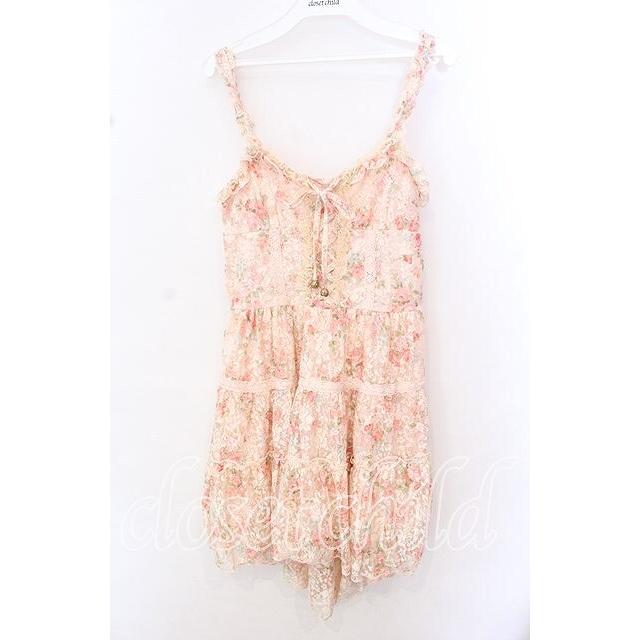 リズリサ LIZ LISA ワンピース 花柄 キャミソール キャミワンピ リズリサ LIZ LISA ワンピース ノースリーブ キャミソール