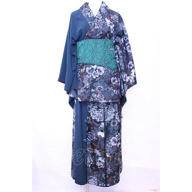 Qutie Frash / 2025 浴衣3点SET グリーン O-25-11-13-001-QU-OP-OW-OS