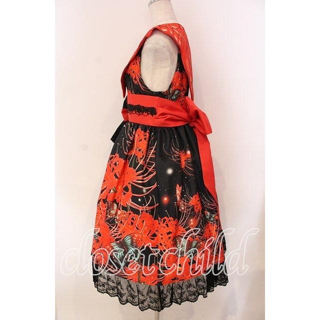 Royal Princess Alice / 悪鬼彼岸花帯付きドレス アカ×クロ O-25-11-27 