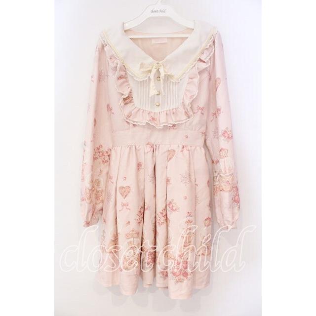 LIZ LISA / スノードーム柄ワンピース 0 ピンク O-25-12-02-064-LO-OP