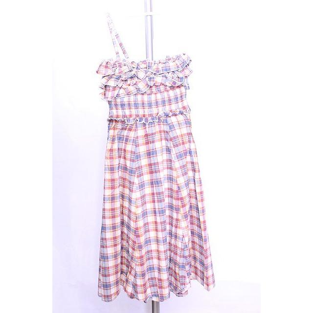 LIZ LISA / タータンチェックロングワンピース 0 マルチ O-26-01-12