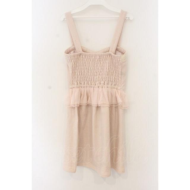 LIZ LISA リズリサ　ジャンスカ　ピンク フロントリボンUあきジャンスカ ｜ LIZ LISA（リズリサ）公式通販