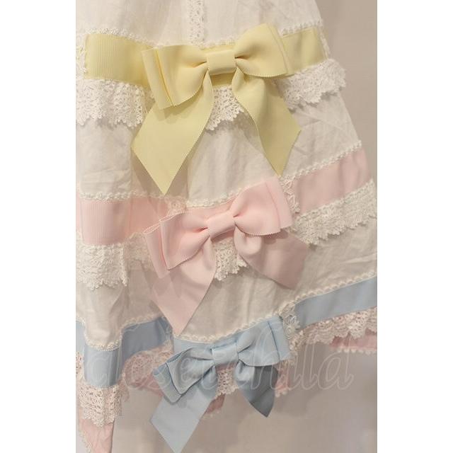BABY,THE STARS SHINE BRIGHT / Le ruban d' ombre a trois couchesジャンパースカート  オフシロ O-26-01-26-013-BA-OP-OW-OSの画像