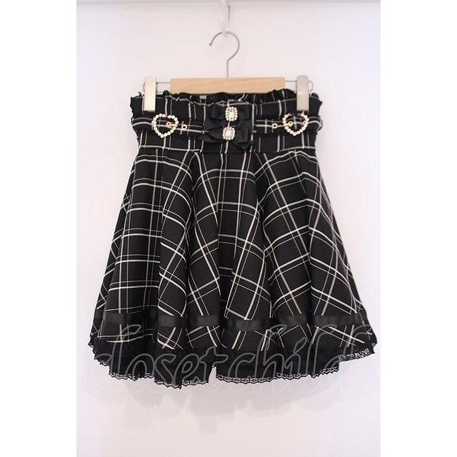 LIZ LISA / ボリュームフレアスカート クロ O-26-02-03-064-LO-SK-IG