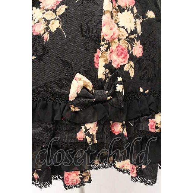 Angelic Pretty / クラシカルローズジャンパースカート クロ O-26-02