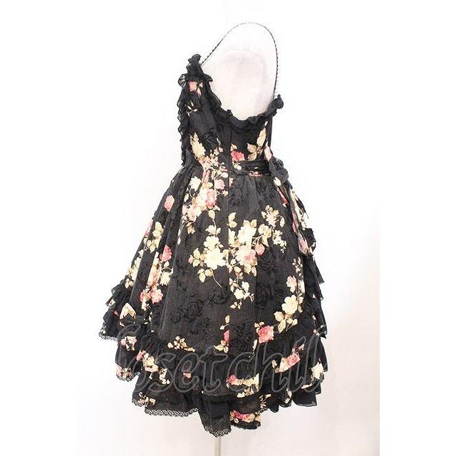 Angelic Pretty / クラシカルローズジャンパースカート クロ O-26-02