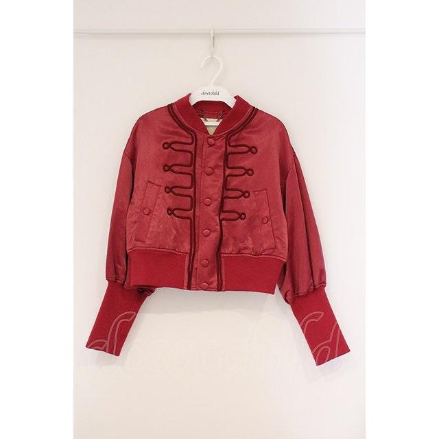 Jane Marple / Vintage satin Napoleon jacket（ヴィンテージサテン