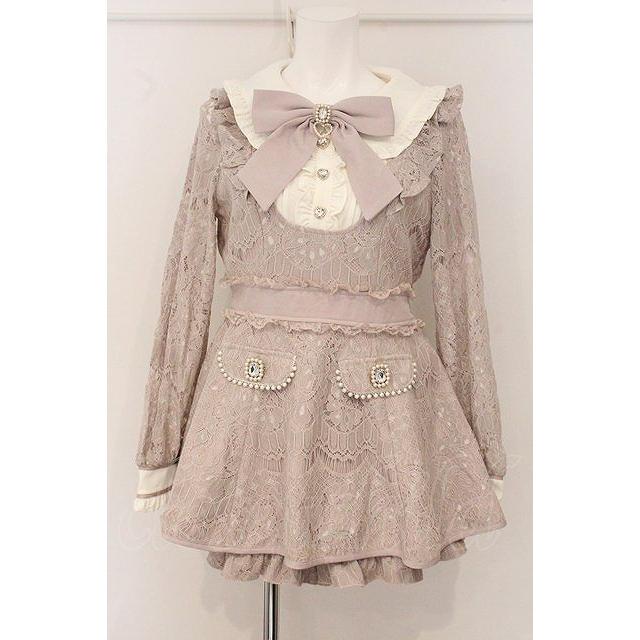 LIZ LISA / レースセットアップ ピンク O-26-05-02-037-LO-OP-IG-OS