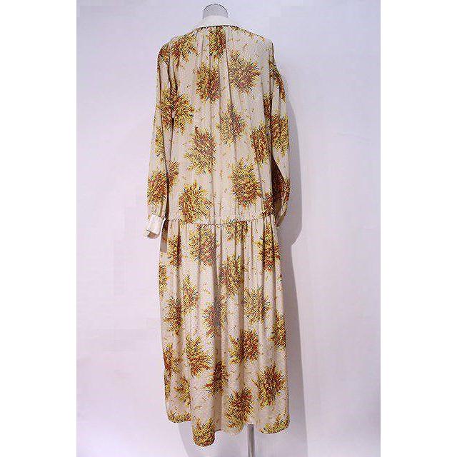 14時タイムセール⭐ピンクハウス ミモザ刺繍襟 半袖ワンピース PINK HOUSE / ミモザ柄ワンピース I-23-06-24-048i-1-OP-LO-L-HD-ZI