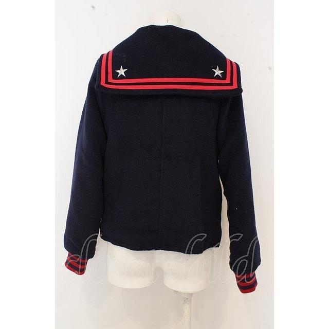 Candy Stripper　セーラーカラー　ウールショートコート Candy Stripper / セーラーカラーショートコート O-23-06-30-332