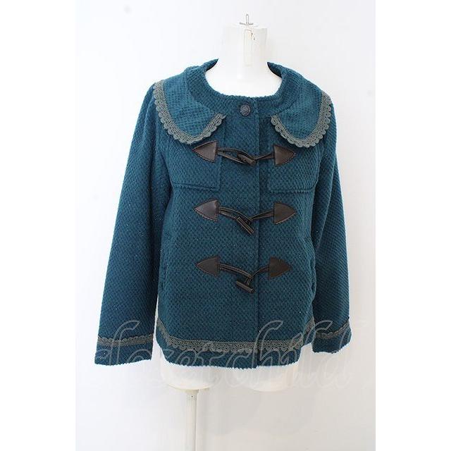 axes femme / ラメ混ノーカラーコート O230820128o1COAXLOAZTC023