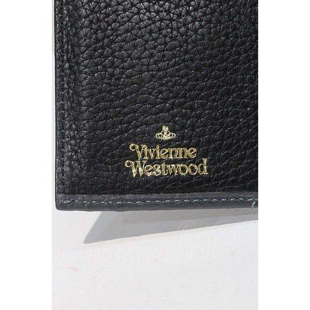 【USED】Vivienne Westwood / ダブルフラップ2ツ折財布ヴィヴィアンウエストウッド  黒Ｘイエロー 【中古】 I-24-03-22-025-gd-HD-ZI｜closetchild-vw｜04