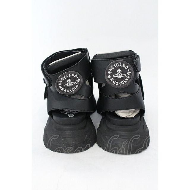 ヴィヴィアンウエストウッド 中古 / ROMPER SANDAL ロンパーサンダル 37（23.5cm） ブラック  O-25-07-13-058-to-YM-OS