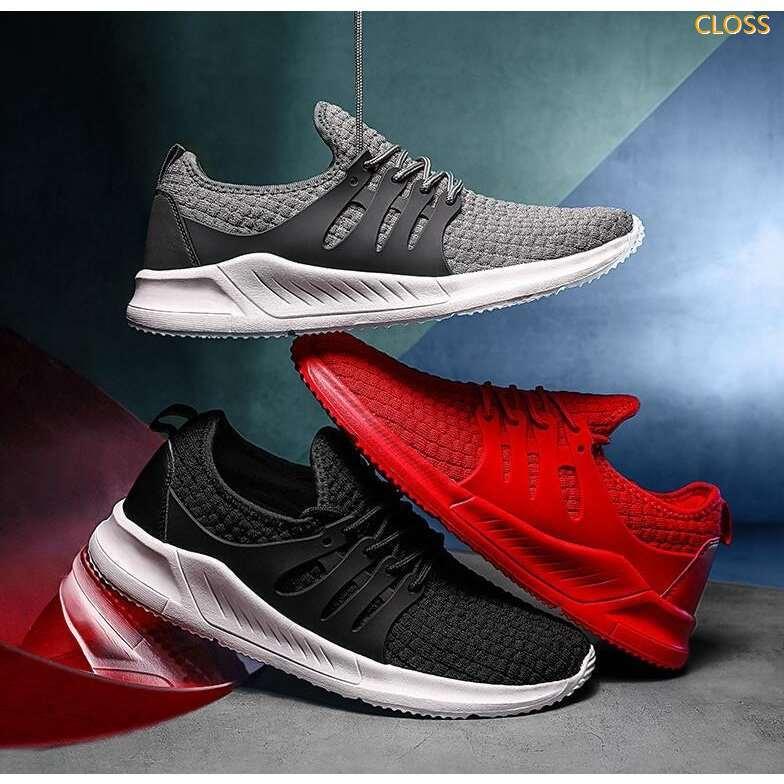 スポーツ軽量 カジュアルスニーカー 履き心地 クッション性 ランニングシューズ 運動靴 ファッションメンズ 日常着用 80 Off