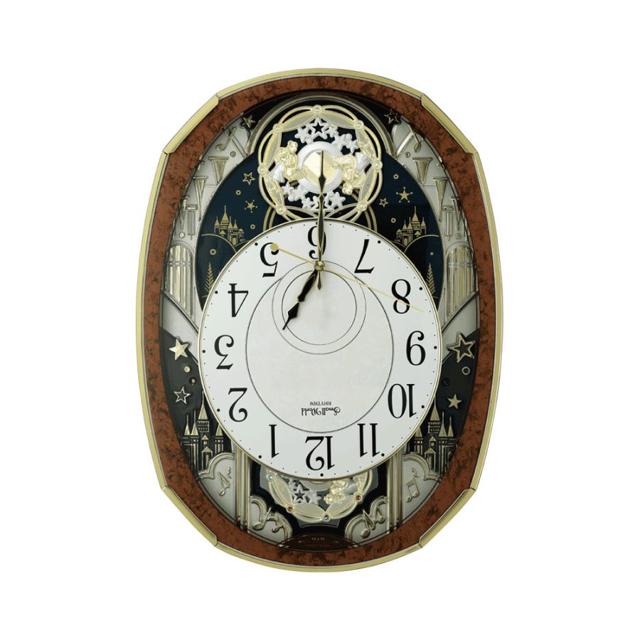 RHYTHM 掛時計 SMALL WORLD 4MN513RH RHYTHM 国内正規品 掛け時計 4MN513RH23 Small World リズム スモール