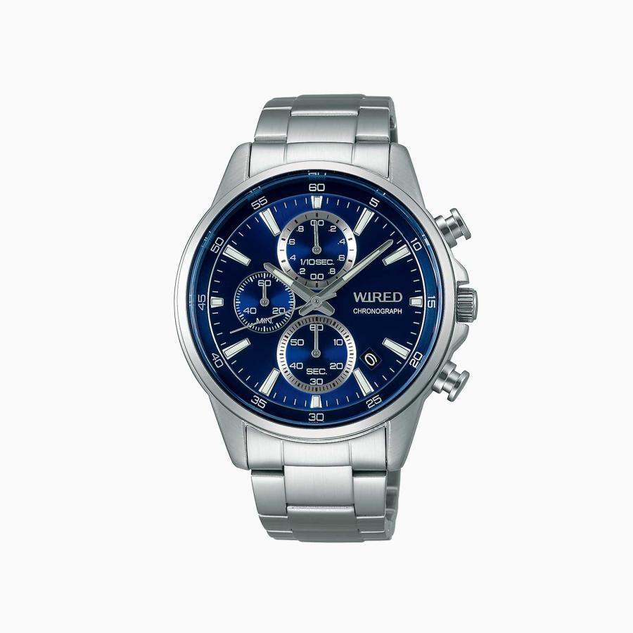 正規稼働品】Wired クロノグラフ メンズ 腕時計 稼働品 / 美品】SEIKO 