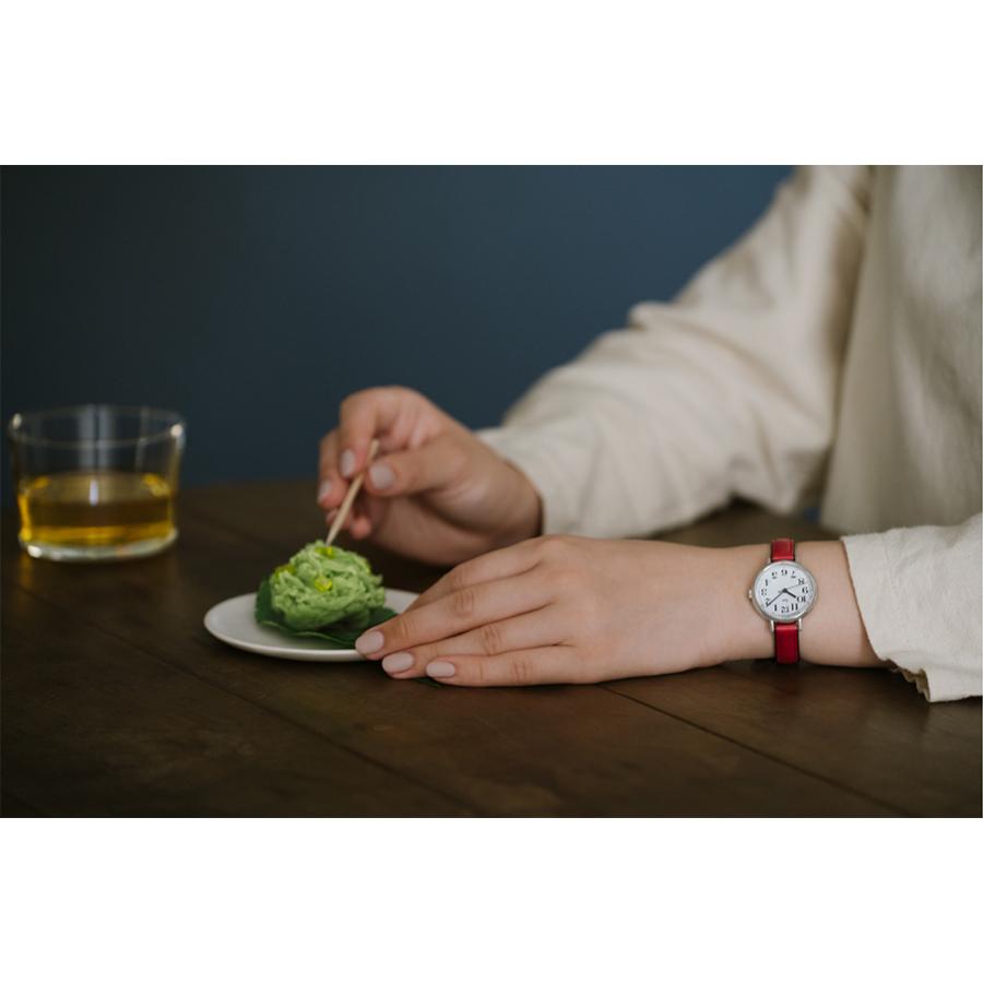 Riki 国内正規品 AKQK462 ワタナベリキ 日本の伝統色かさね色モデル 紅葉 赤色 電池寿命約３年 日常生活用防水 SEIKO ALBA セイコー アルバ レディース 腕時計｜clost｜03