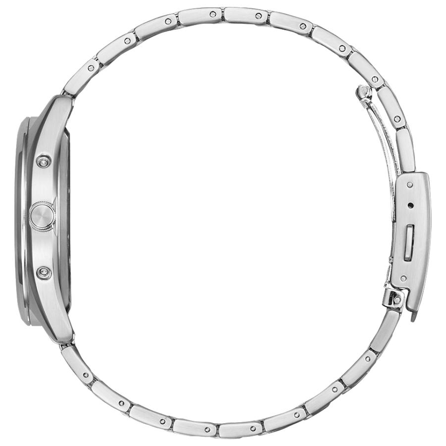 CITIZEN COLLECTION シチズンコレクション AS1080-65E 正規品 光発電 エコ・ドライブ 5気圧防水 日付 夜光 ブラック シルバーの画像