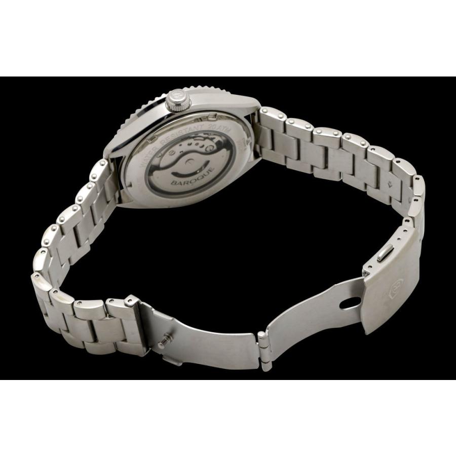BAROQUE 自動巻き BA3006S-03M 国内正規品 大人の身だしなみセットのおまけ付き メンズ 腕時計｜clost｜04